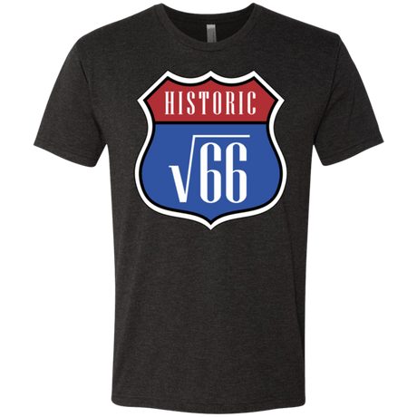 T-Shirts Vintage Black / Small Route v66 Men's Triblend T-Shirt