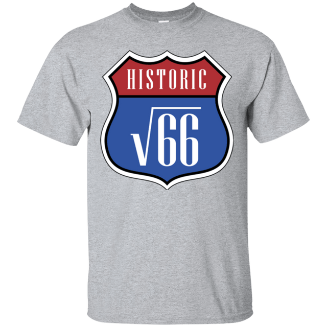 T-Shirts Sport Grey / Small Route v66 T-Shirt