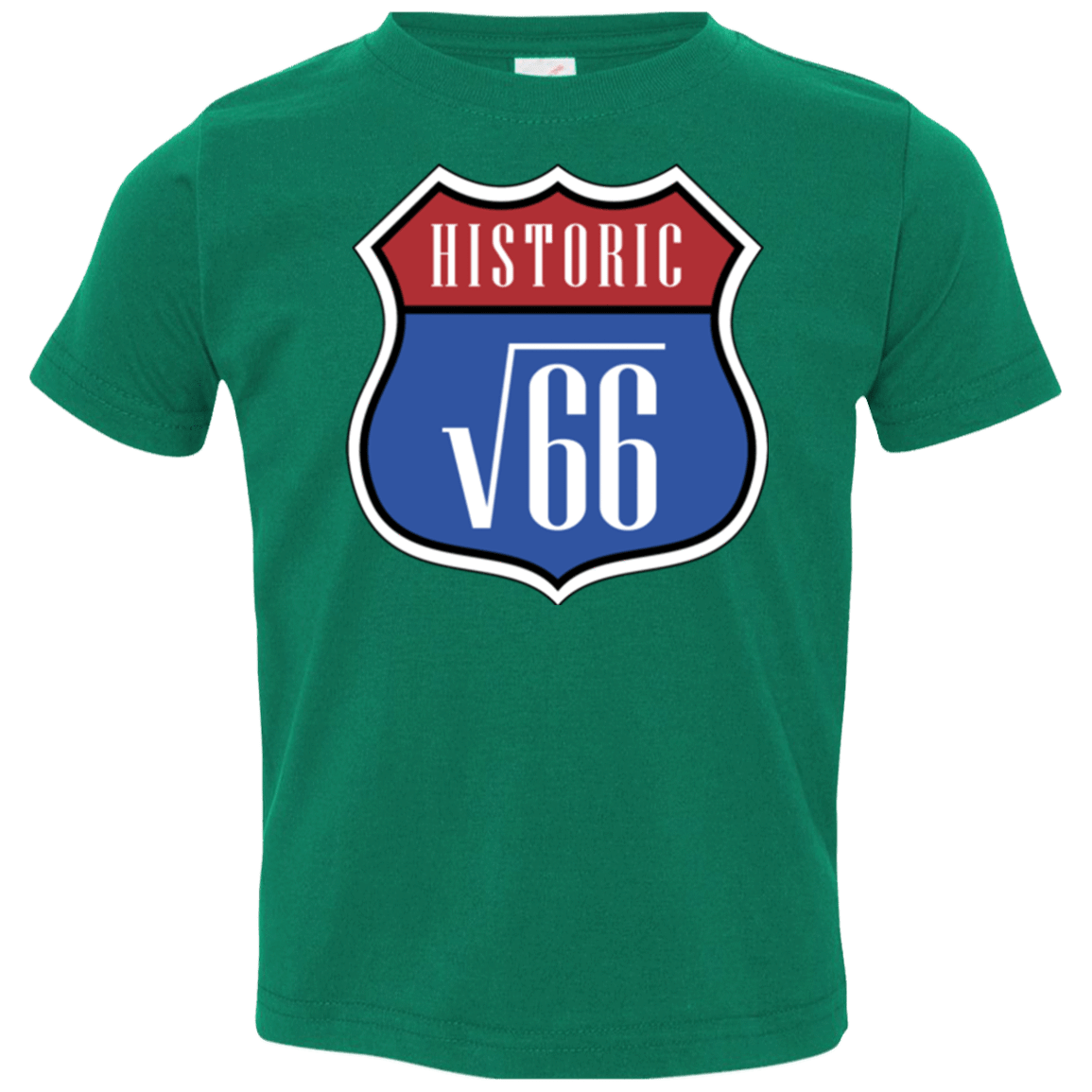 T-Shirts Kelly / 2T Route v66 Toddler Premium T-Shirt