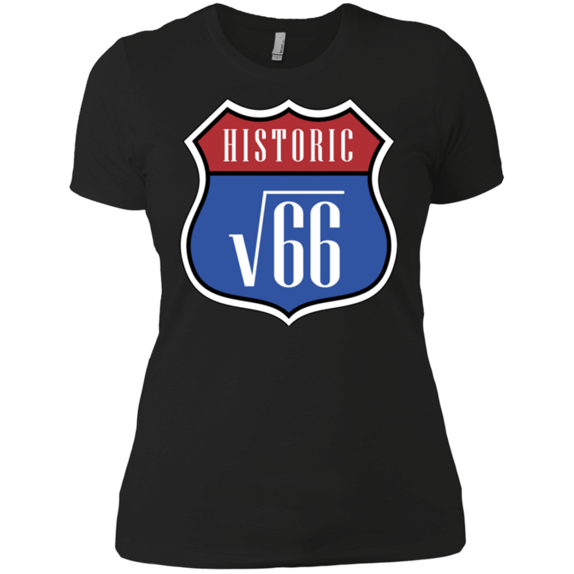T-Shirts Black / X-Small Route v66 Women's Premium T-Shirt
