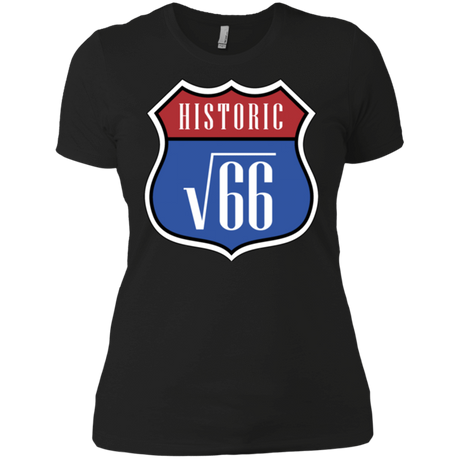 T-Shirts Black / X-Small Route v66 Women's Premium T-Shirt