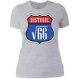T-Shirts Heather Grey / X-Small Route v66 Women's Premium T-Shirt