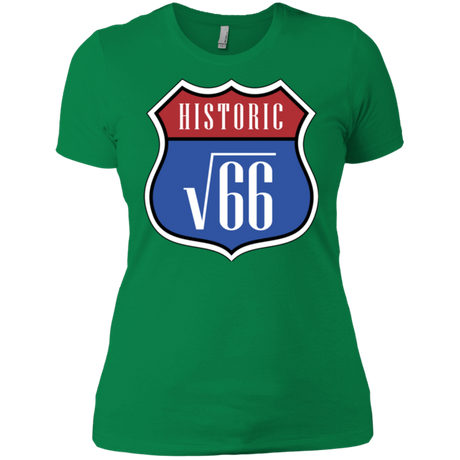 T-Shirts Kelly Green / X-Small Route v66 Women's Premium T-Shirt