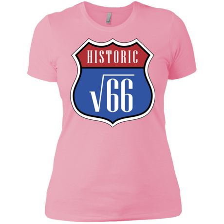T-Shirts Light Pink / X-Small Route v66 Women's Premium T-Shirt