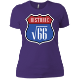 T-Shirts Purple / X-Small Route v66 Women's Premium T-Shirt