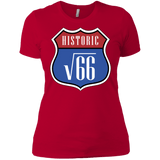 T-Shirts Red / X-Small Route v66 Women's Premium T-Shirt