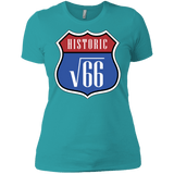 T-Shirts Tahiti Blue / X-Small Route v66 Women's Premium T-Shirt