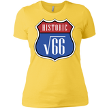 T-Shirts Vibrant Yellow / X-Small Route v66 Women's Premium T-Shirt
