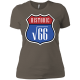 T-Shirts Warm Grey / X-Small Route v66 Women's Premium T-Shirt