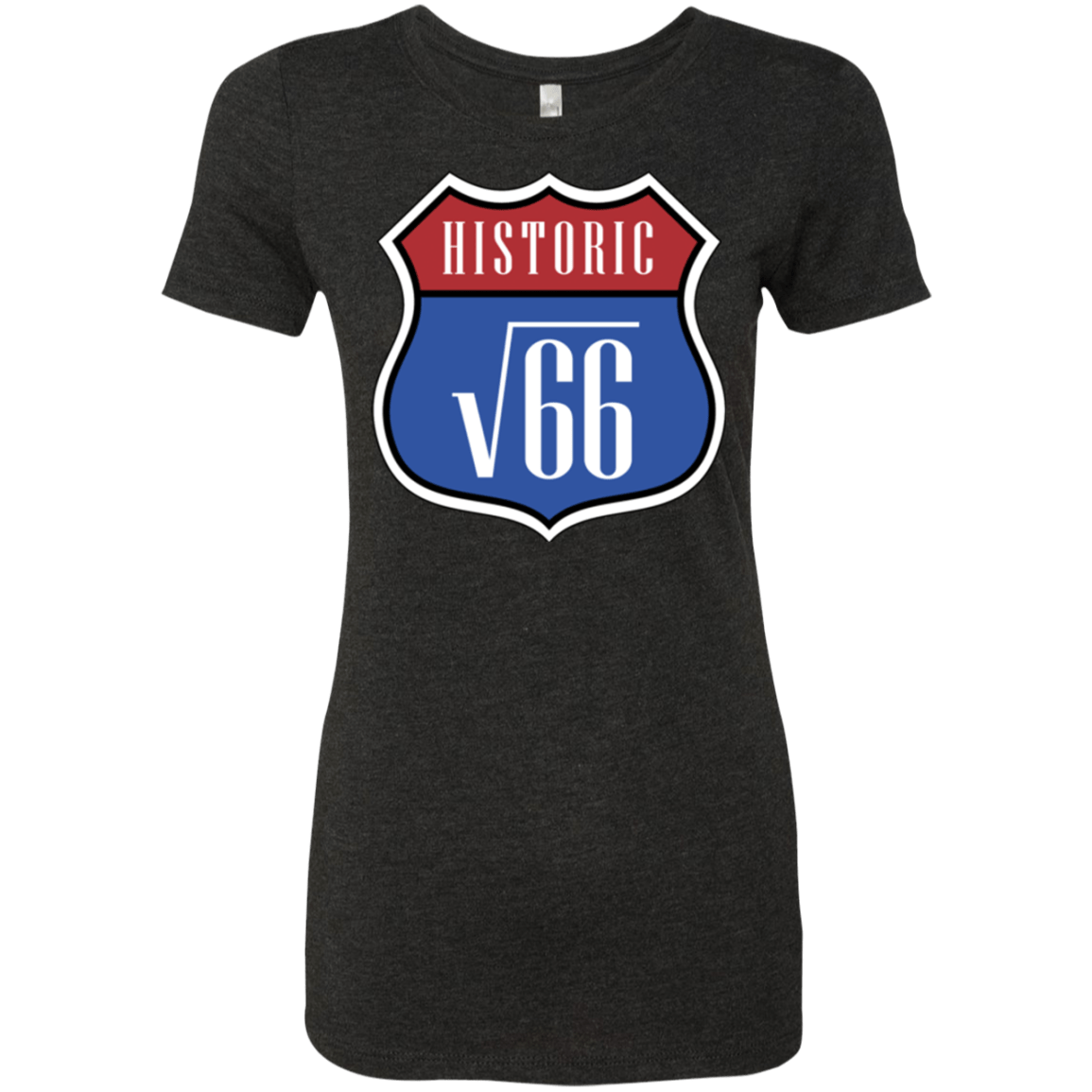 T-Shirts Vintage Black / Small Route v66 Women's Triblend T-Shirt