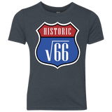 T-Shirts Vintage Navy / YXS Route v66 Youth Triblend T-Shirt