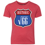 T-Shirts Vintage Red / YXS Route v66 Youth Triblend T-Shirt