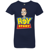 T-Shirts Midnight Navy / YXS Roy Story Girls Premium T-Shirt