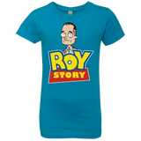 T-Shirts Turquoise / YXS Roy Story Girls Premium T-Shirt