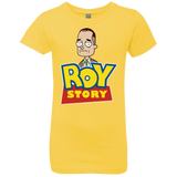 T-Shirts Vibrant Yellow / YXS Roy Story Girls Premium T-Shirt