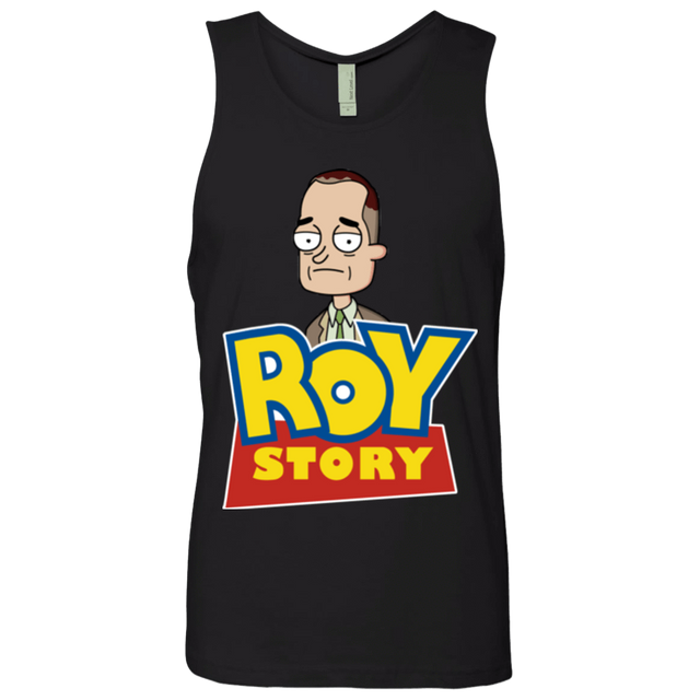 T-Shirts Black / Small Roy Story Men's Premium Tank Top