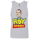 T-Shirts Heather Grey / Small Roy Story Men's Premium Tank Top