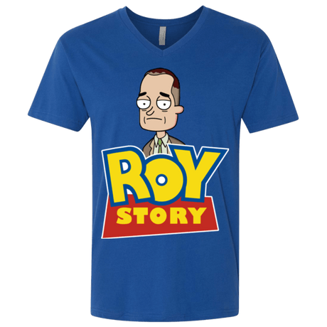T-Shirts Royal / X-Small Roy Story Men's Premium V-Neck
