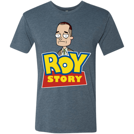 T-Shirts Indigo / Small Roy Story Men's Triblend T-Shirt
