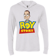 T-Shirts Heather White / X-Small Roy Story Triblend Long Sleeve Hoodie Tee