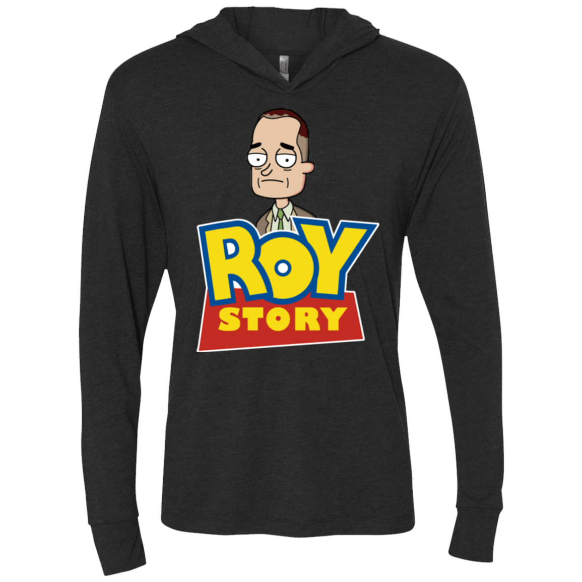 T-Shirts Vintage Black / X-Small Roy Story Triblend Long Sleeve Hoodie Tee
