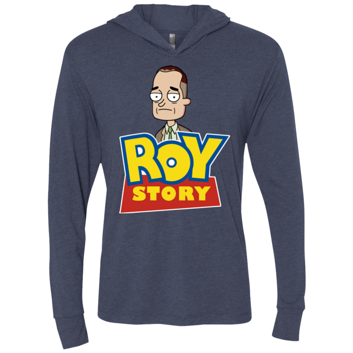 T-Shirts Vintage Navy / X-Small Roy Story Triblend Long Sleeve Hoodie Tee