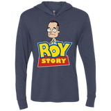 T-Shirts Vintage Navy / X-Small Roy Story Triblend Long Sleeve Hoodie Tee