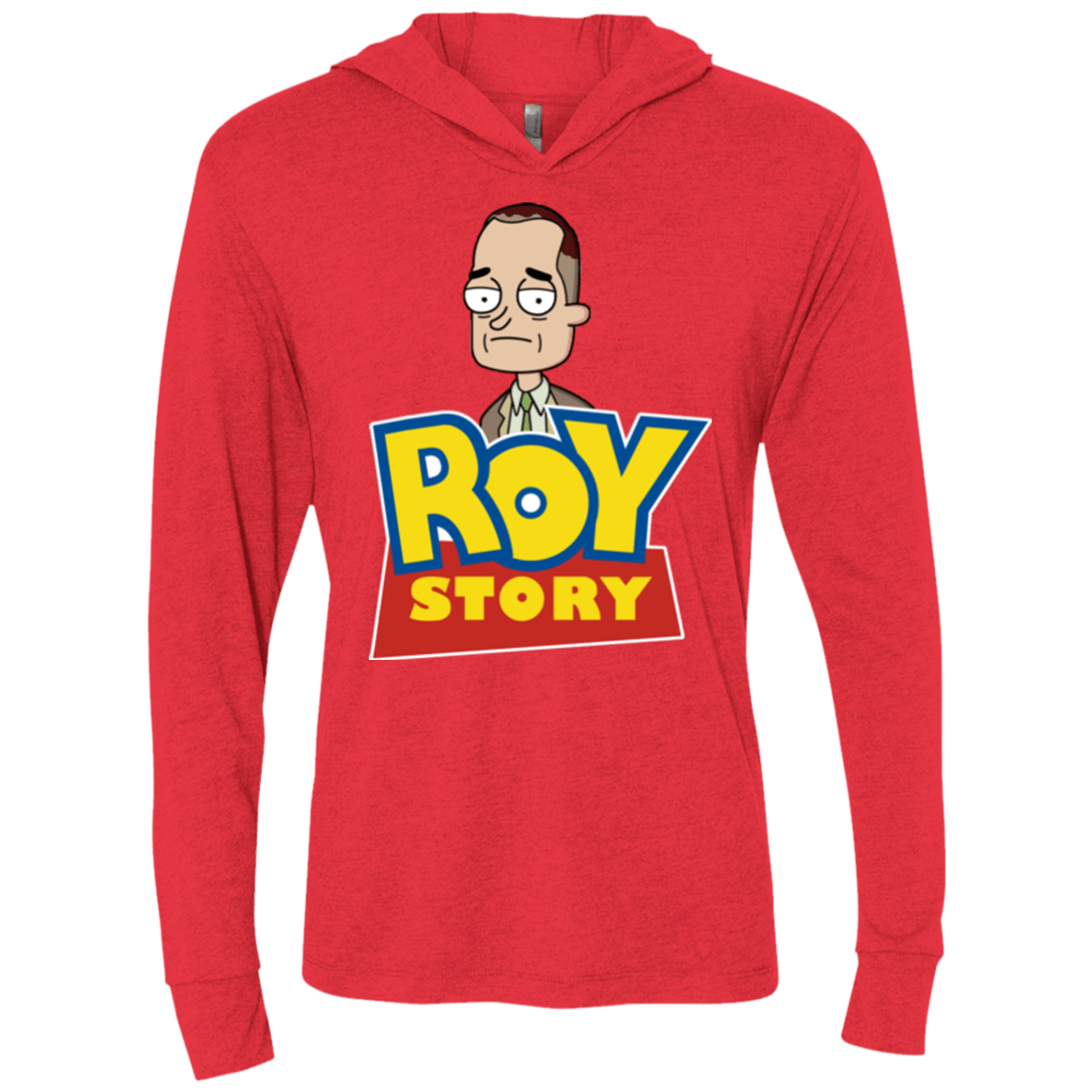 T-Shirts Vintage Red / X-Small Roy Story Triblend Long Sleeve Hoodie Tee