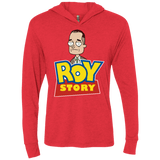 T-Shirts Vintage Red / X-Small Roy Story Triblend Long Sleeve Hoodie Tee