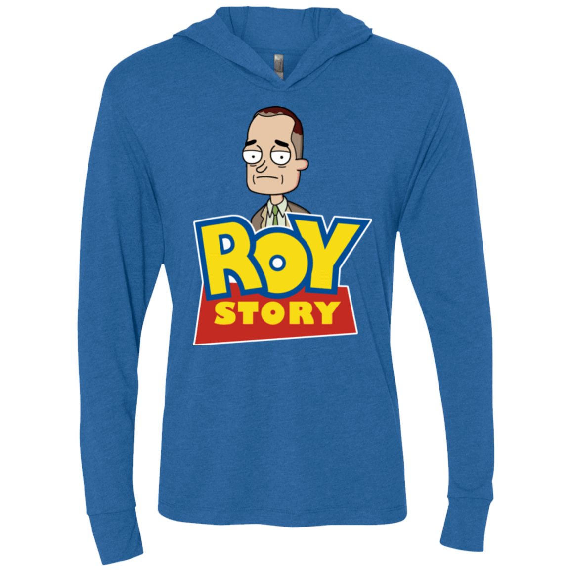 T-Shirts Vintage Royal / X-Small Roy Story Triblend Long Sleeve Hoodie Tee