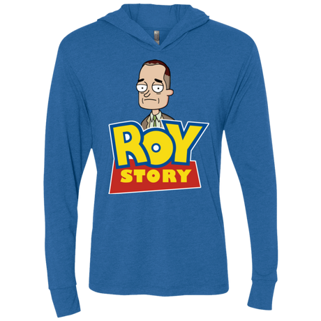 T-Shirts Vintage Royal / X-Small Roy Story Triblend Long Sleeve Hoodie Tee