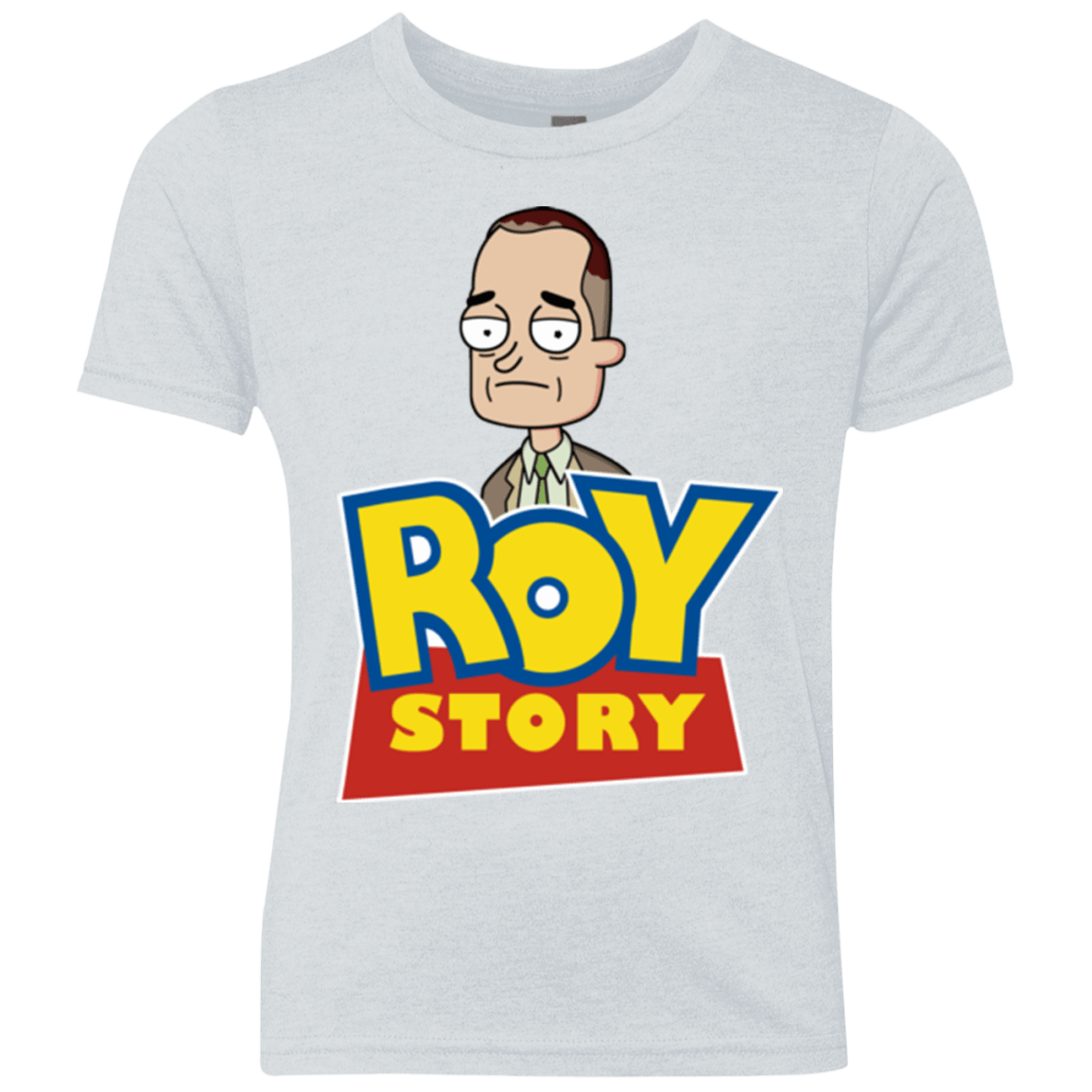 T-Shirts Heather White / YXS Roy Story Youth Triblend T-Shirt