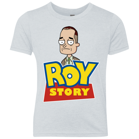 T-Shirts Heather White / YXS Roy Story Youth Triblend T-Shirt