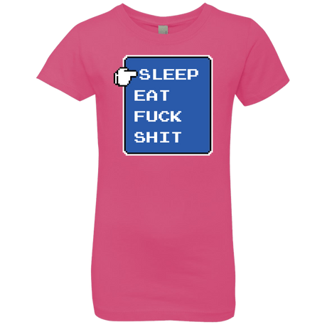 T-Shirts Hot Pink / YXS RPG LIFE Girls Premium T-Shirt