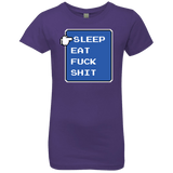 T-Shirts Purple Rush / YXS RPG LIFE Girls Premium T-Shirt