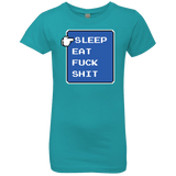 T-Shirts Tahiti Blue / YXS RPG LIFE Girls Premium T-Shirt