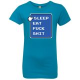 T-Shirts Turquoise / YXS RPG LIFE Girls Premium T-Shirt