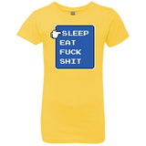 T-Shirts Vibrant Yellow / YXS RPG LIFE Girls Premium T-Shirt