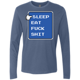 T-Shirts Indigo / Small RPG LIFE Men's Premium Long Sleeve