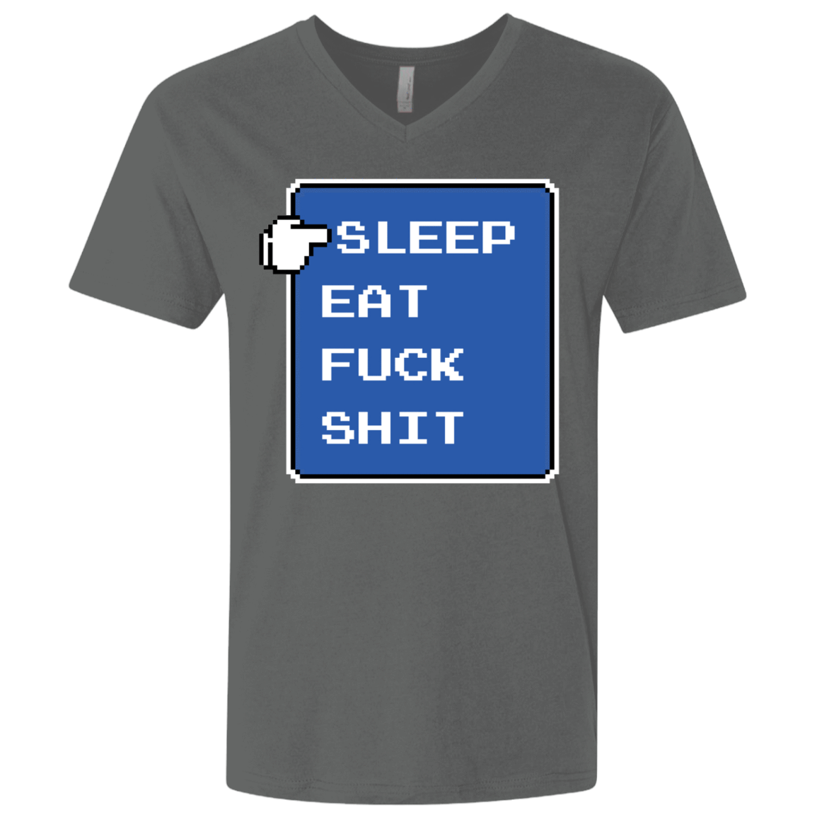 T-Shirts Heavy Metal / X-Small RPG LIFE Men's Premium V-Neck