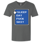 T-Shirts Heavy Metal / X-Small RPG LIFE Men's Premium V-Neck