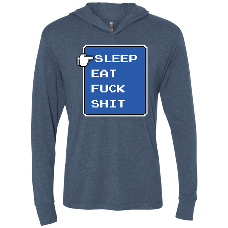 T-Shirts Indigo / X-Small RPG LIFE Triblend Long Sleeve Hoodie Tee