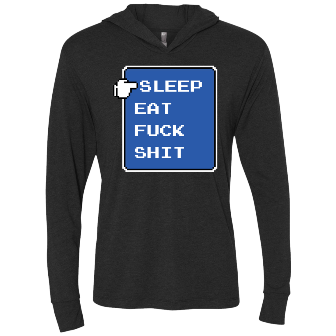 T-Shirts Vintage Black / X-Small RPG LIFE Triblend Long Sleeve Hoodie Tee