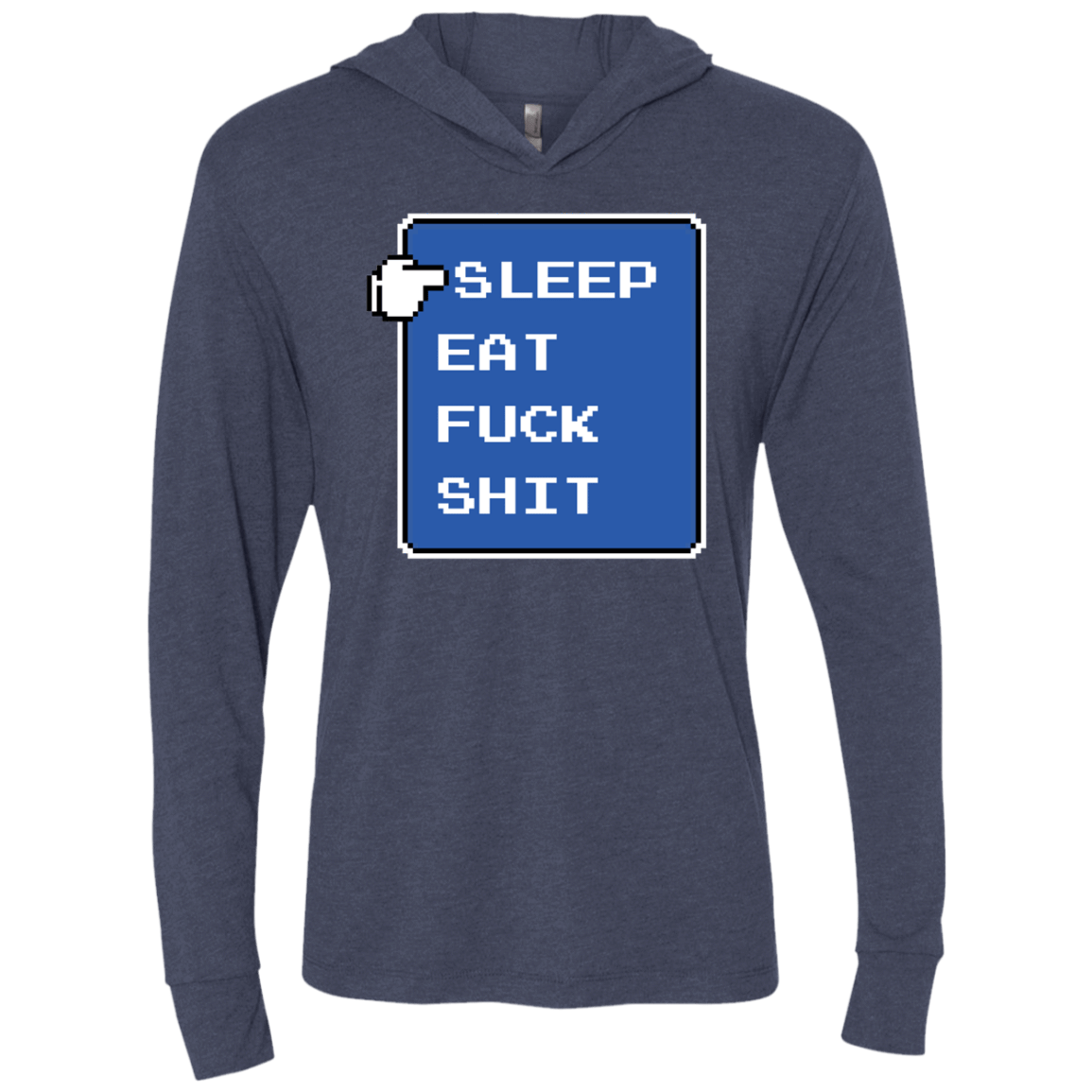 T-Shirts Vintage Navy / X-Small RPG LIFE Triblend Long Sleeve Hoodie Tee