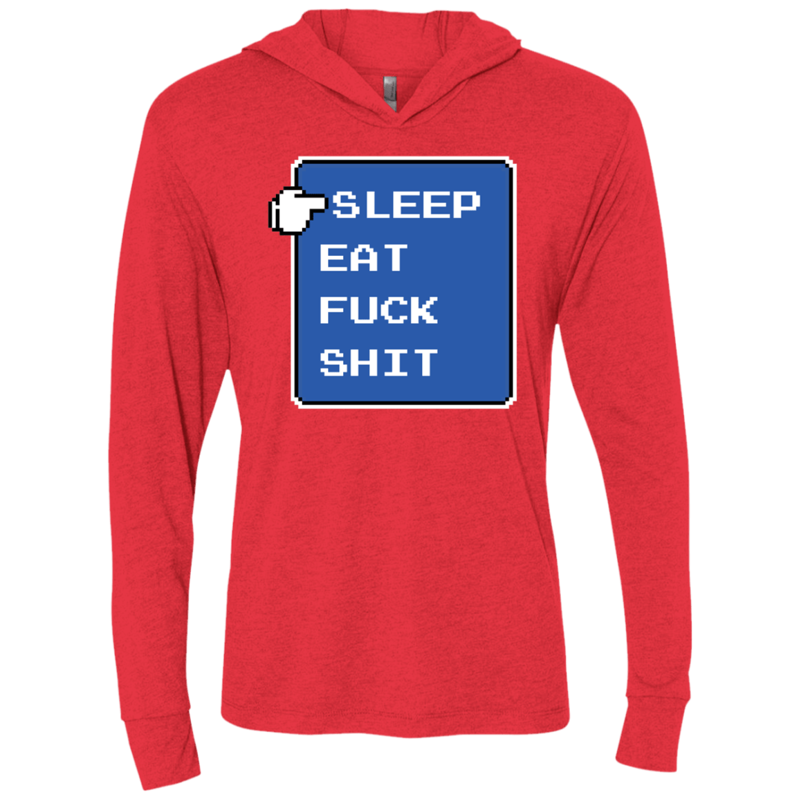 T-Shirts Vintage Red / X-Small RPG LIFE Triblend Long Sleeve Hoodie Tee