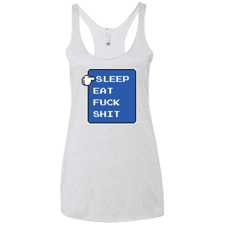 T-Shirts Heather White / X-Small RPG LIFE Women's Triblend Racerback Tank