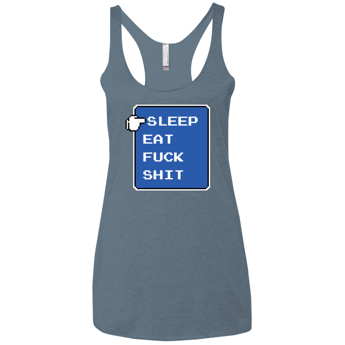 T-Shirts Indigo / X-Small RPG LIFE Women's Triblend Racerback Tank