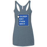 T-Shirts Indigo / X-Small RPG LIFE Women's Triblend Racerback Tank