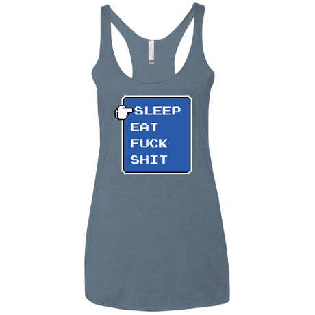 T-Shirts Indigo / X-Small RPG LIFE Women's Triblend Racerback Tank