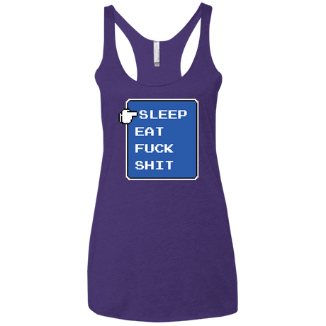 T-Shirts Purple / X-Small RPG LIFE Women's Triblend Racerback Tank
